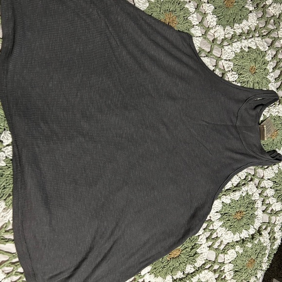 Free People Tops - 🎯Free People Dark Gray Tank Top